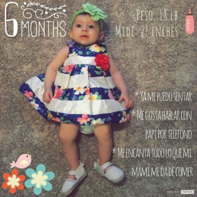 Frases de amor para tu Bebe de 6 meses