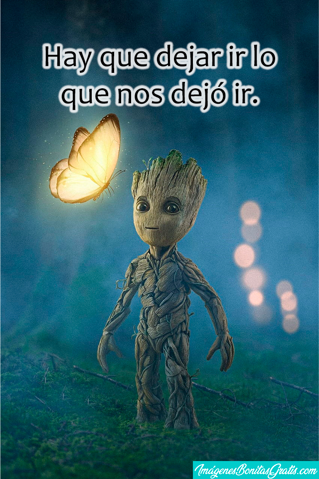 ImÃ¡genes de Baby Groot con Frases Tristes