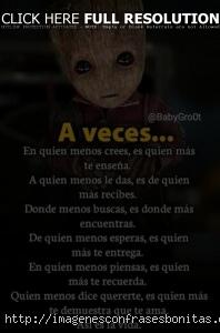 baby-groot-frases-trites-41 Imágenes de Baby Groot con Frases Tristes