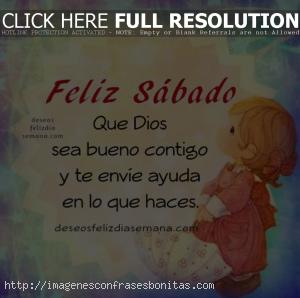 Buenos Días Feliz Sábado