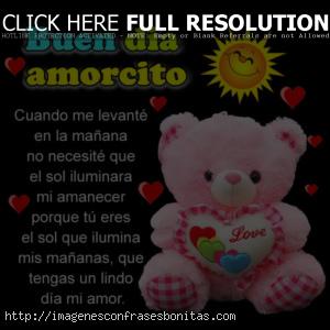 Frases de Buenos Días Mi Amor Para Desear Un Lindo Día