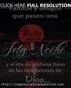 Buenas Noches Lunes