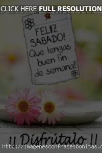 Tarjetas Buenos Días Feliz Sábado Bendiciones para Todos