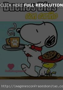 Buenos Días Snoopy Dice