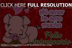 Cartas con Frases de Feliz Aniversario Amor Mio Te Amo