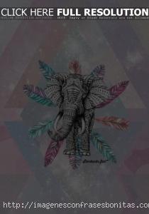 Fondos de Pantalla Elefantes Mandala Hindú Para Celular