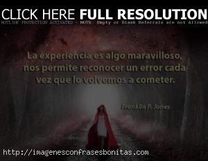 Frases de experiencia y aprendizaje