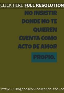 Imágenes con Frases para NO ROGAR AMOR a Nadie