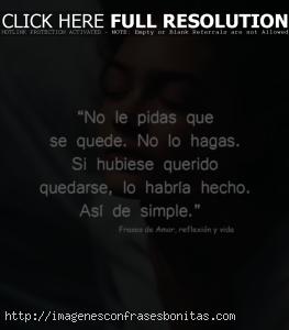 Imágenes con Frases para NO ROGAR AMOR a Nadie