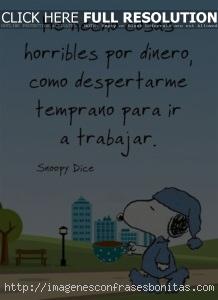 frases de snoopy sobre la vida