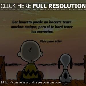 frases de snoopy sobre la vida
