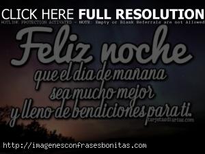 Hasta Mañana Buenas Noches Bendiciones