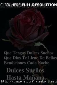 Hasta Mañana Buenas Noches Bendiciones