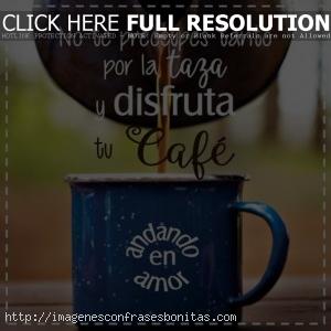 Imágenes de Buenos Días con Café y Flores