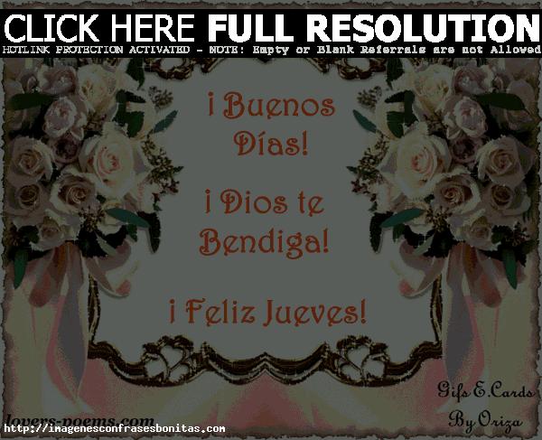 Feliz Jueves GIF con Movimiento