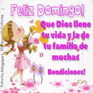 Imágenes con Frases de Feliz Domingo GIF con Movimiento