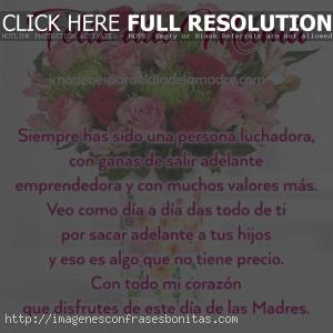 Imágenes Feliz Día De La Madre Con Frases Cortas y Bonitas
