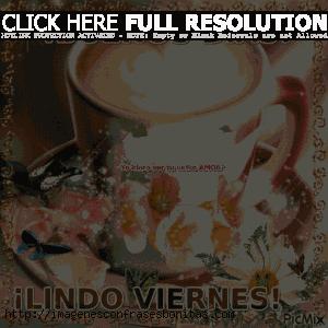 Frases Buenos Días Feliz Viernes GIF con Movimiento