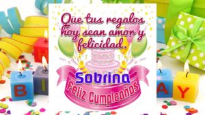 Tarjetas de Cumpleaños Para Una Sobrina Muy Especial
