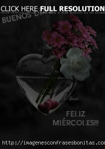 Tarjetas Buenos Días Feliz Miércoles