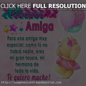 Tarjetas de Feliz Cumpleaños para una Amiga Especial