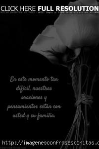 Tarjetas de Pésame y Condolencias Para un Ser Querido