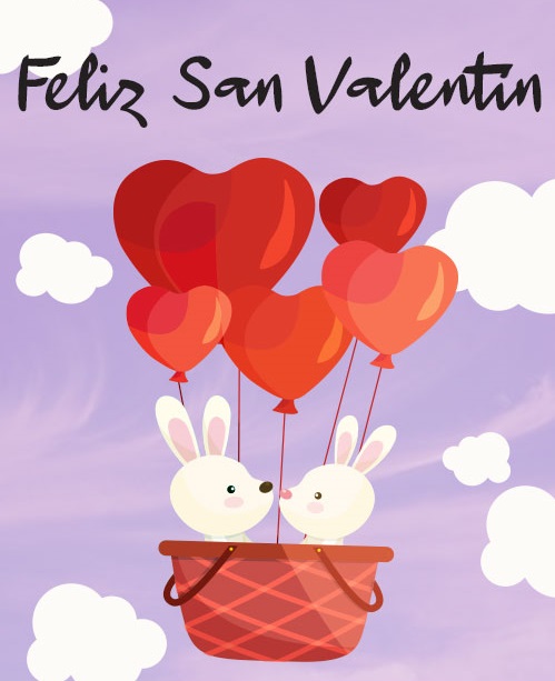 Tarjetas Feliz San Valentín Día Del Amor Y La Amistad