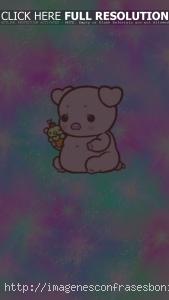 Wallpapers Fondos de Pantalla Cerditos Tiernos Kawaii