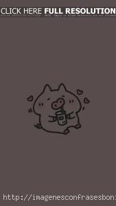 Wallpapers Fondos de Pantalla Cerditos Tiernos Kawaii